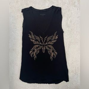 Zadig and Voltaire women’s tank with butterfly